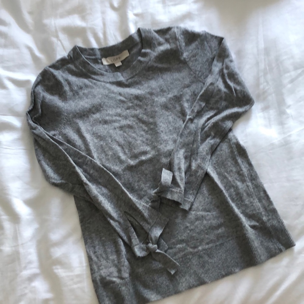 LOFT Gray Sweater